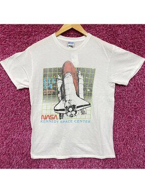 NASA STS-34 Galileo Probe Kennedy Space Center Promo Tee Small